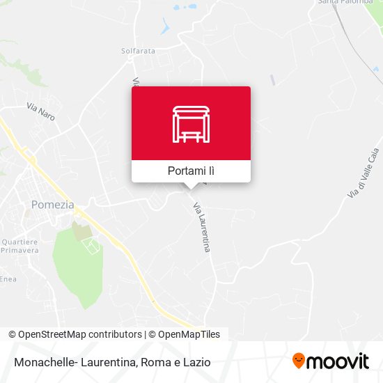 Mappa Monachelle- Laurentina