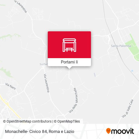 Mappa Monachelle- Civico 84