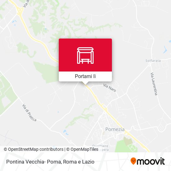 Mappa Pontina Vecchia- Poma