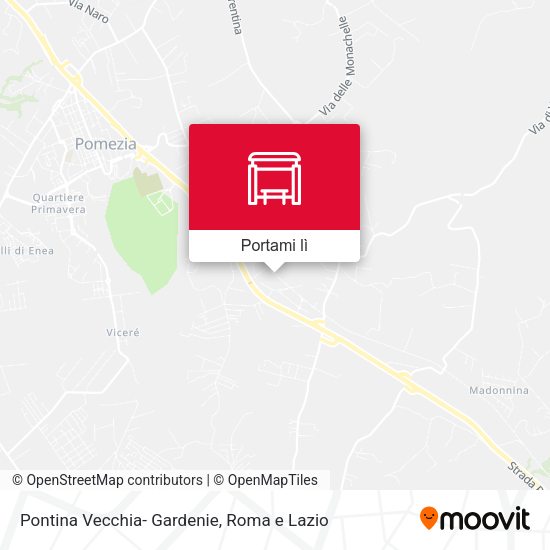 Mappa Pontina Vecchia- Gardenie