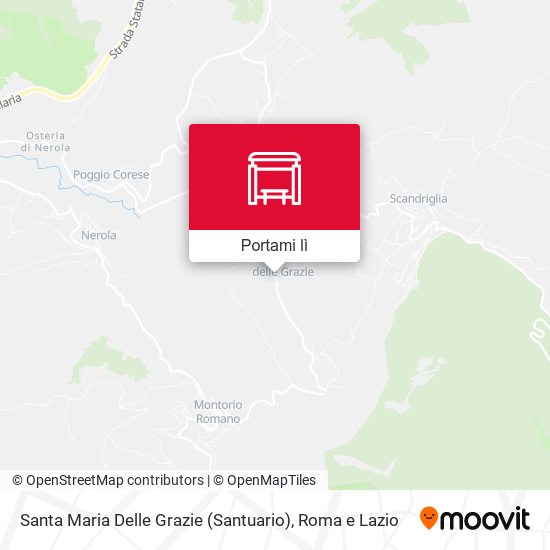 Mappa Santa Maria Delle Grazie (Santuario)