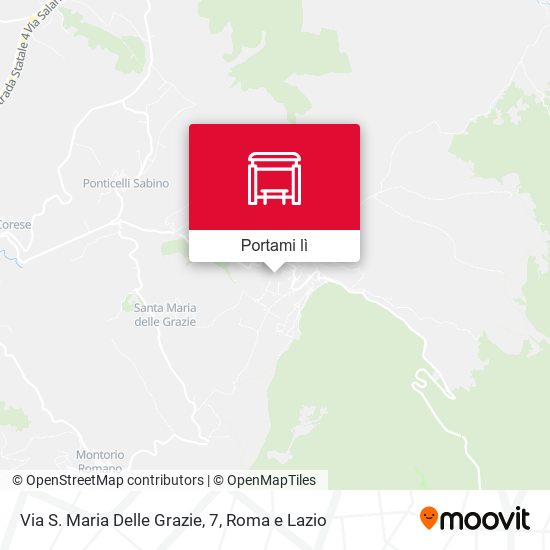 Mappa Via S. Maria Delle Grazie, 7