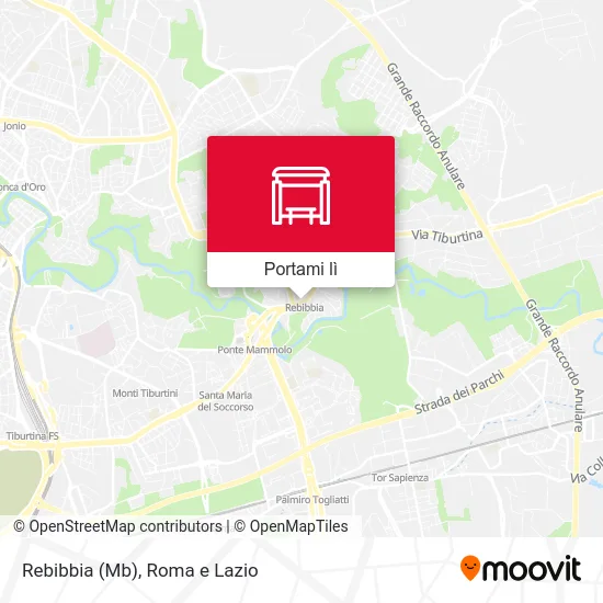 Mappa Rebibbia (Mb)