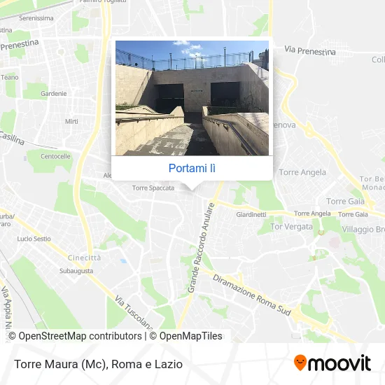 Mappa Torre Maura (Mc)