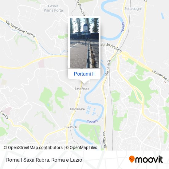 Mappa Roma | Saxa Rubra