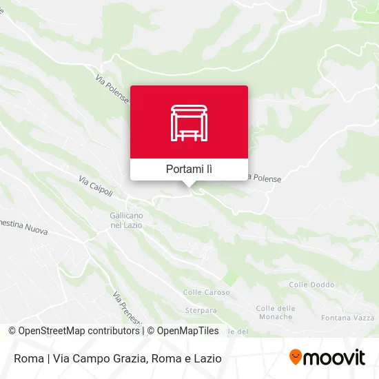 Mappa Roma | Via Campo Grazia