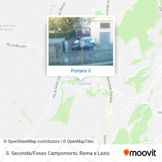 Mappa S. Seconda/Fosso Campomorto