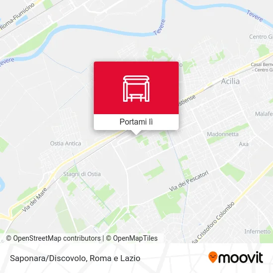 Mappa Saponara/Discovolo