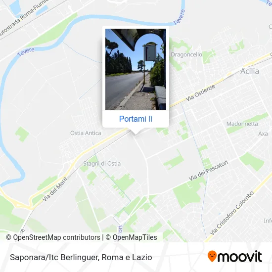 Mappa Saponara/Itc Berlinguer