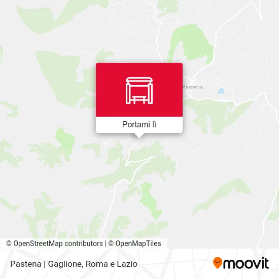 Mappa Pastena | Gaglione