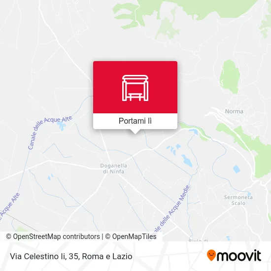 Mappa Via Celestino Ii, 35