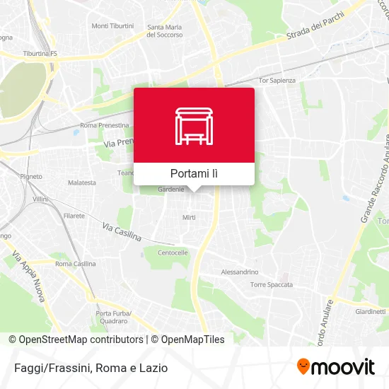 Mappa Faggi/Frassini