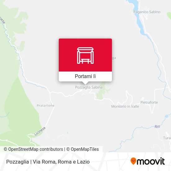 Mappa Pozzaglia | Via Roma