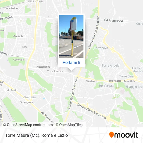 Mappa Torre Maura (Mc)