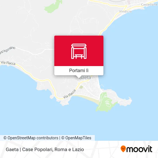 Mappa Gaeta | Case Popolari