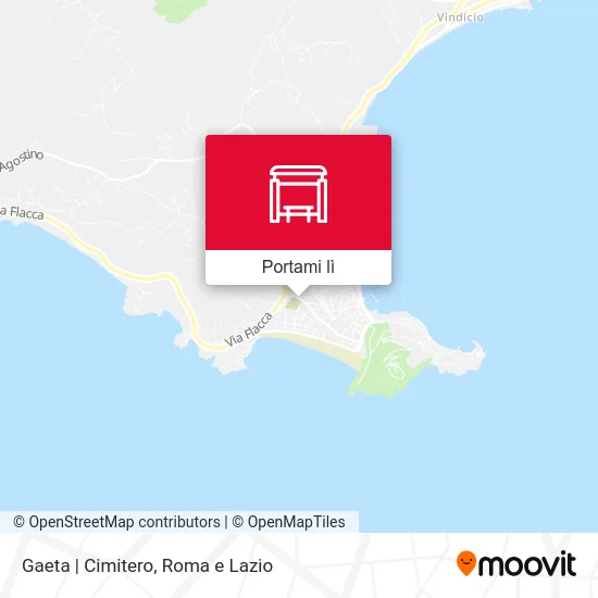 Mappa Gaeta | Cimitero