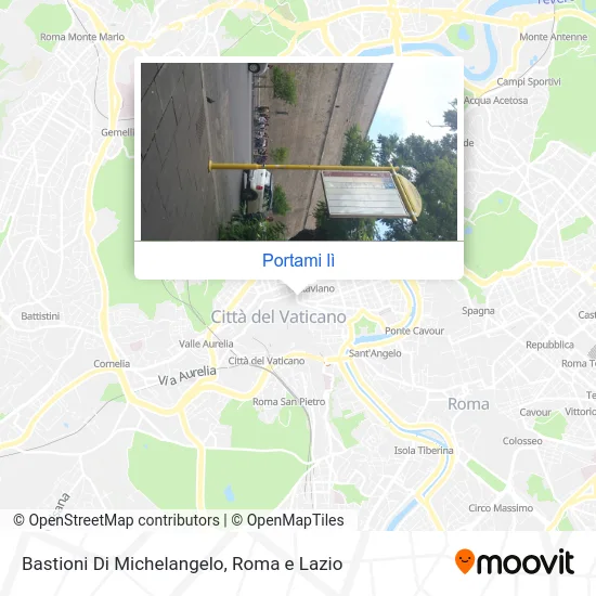 Mappa Bastioni Di Michelangelo