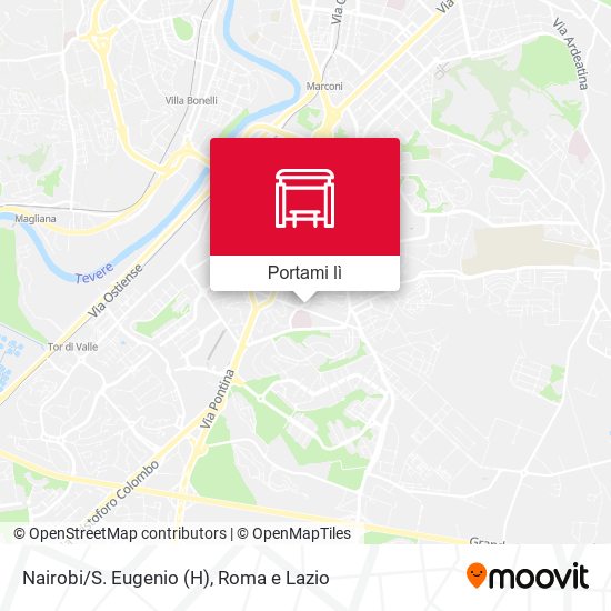 Mappa Nairobi/S. Eugenio (H)