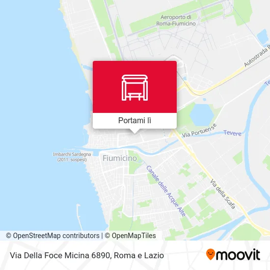 Mappa Via Della Foce Micina 6890