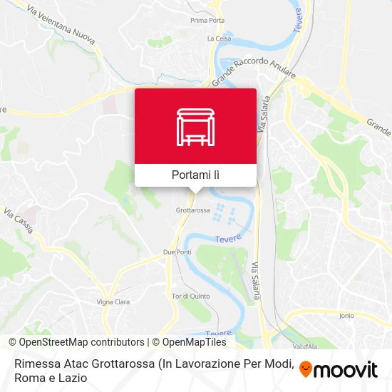 Mappa Rimessa Atac Grottarossa