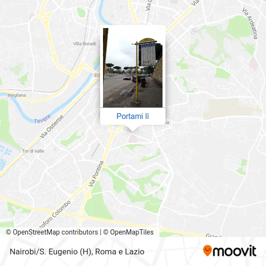 Mappa Nairobi/S. Eugenio (H)