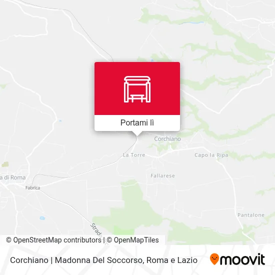 Mappa Corchiano | Madonna Del Soccorso
