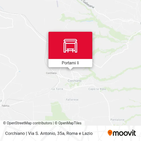 Mappa Corchiano | Via S. Antonio, 35a