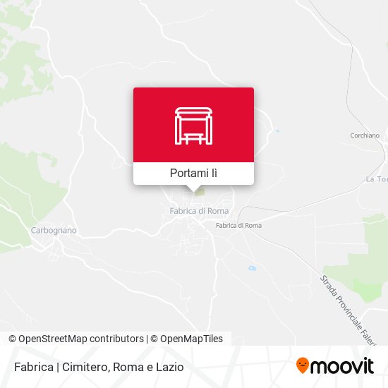 Mappa Fabrica | Cimitero