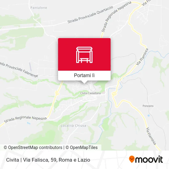 Mappa Civita | Via Falisca, 59