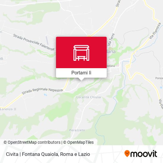 Mappa Civita | Fontana Quaiola