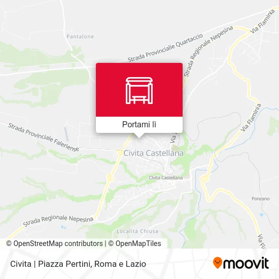 Mappa Civita | Piazza Pertini