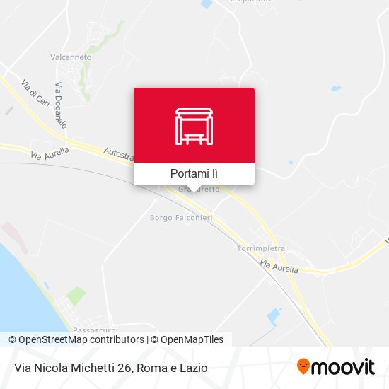 Mappa Via Nicola Michetti 26