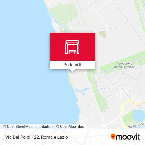 Mappa Via Dei Polpi 122