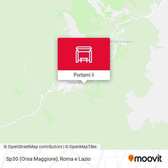 Mappa Sp30 (Orsa Maggiore)