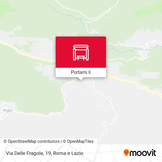 Mappa Via Delle Fragole, 19