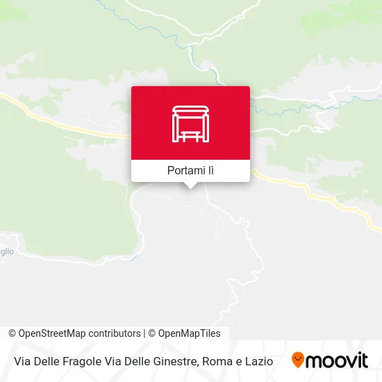 Mappa Via Delle Fragole  Via Delle Ginestre