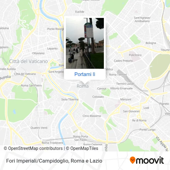 Mappa Fori Imperiali/Campidoglio