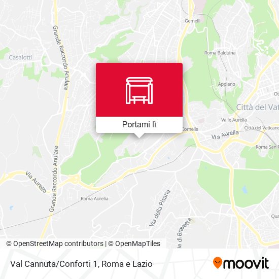 Mappa Val Cannuta/Conforti 1
