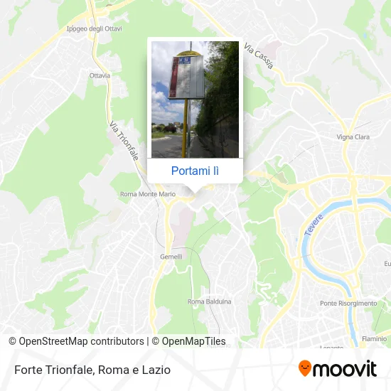 Mappa Forte Trionfale