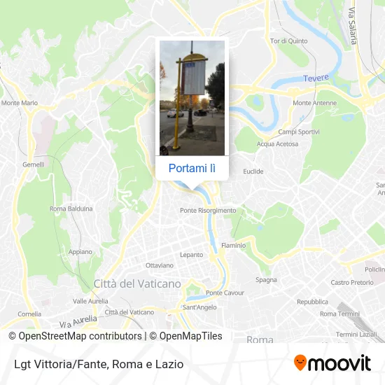 Mappa Lgt Vittoria/Fante