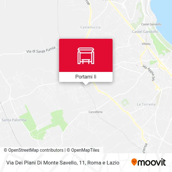 Mappa Via Dei Piani Di Monte Savello, 11