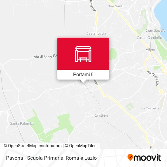 Mappa Pavona - Scuola Primaria