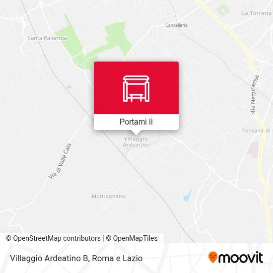Mappa Villaggio Ardeatino B