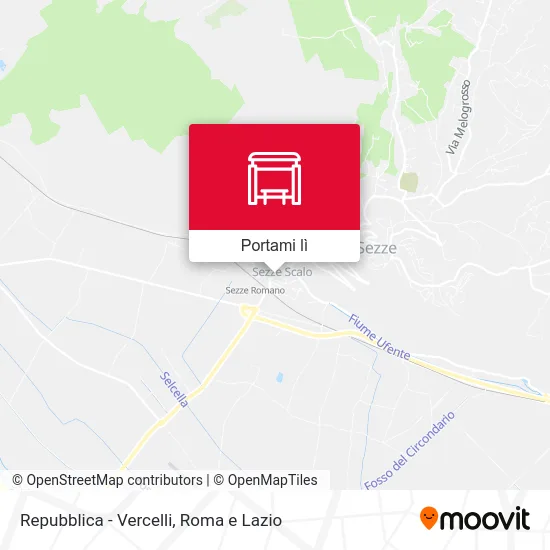 Mappa Repubblica - Vercelli