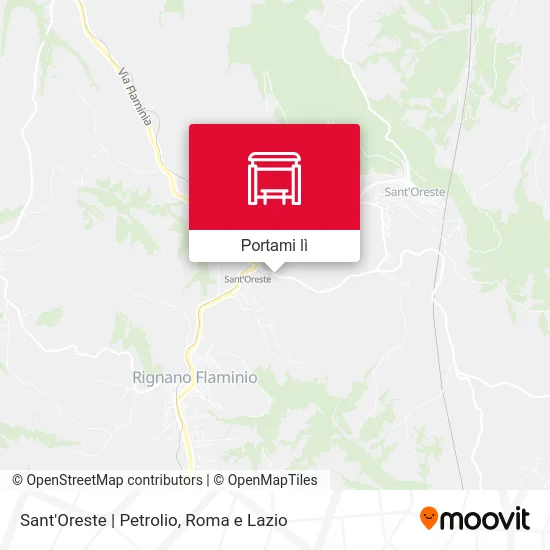 Mappa Sant'Oreste | Petrolio