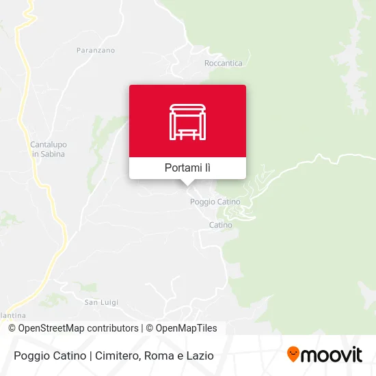 Mappa Poggio Catino | Cimitero