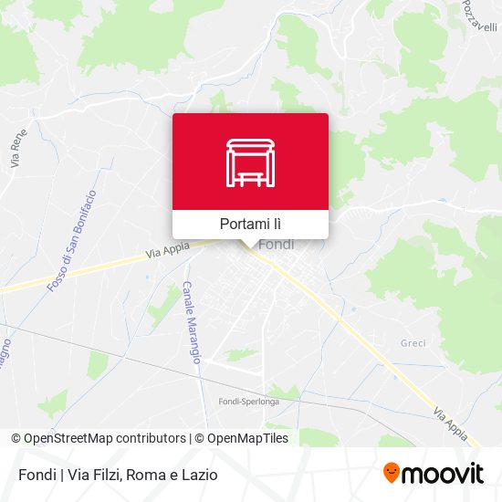 Mappa Fondi | Via Filzi