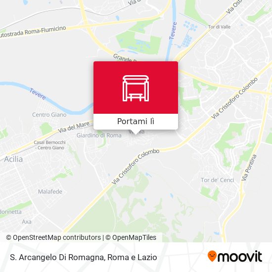 Mappa S. Arcangelo Di Romagna