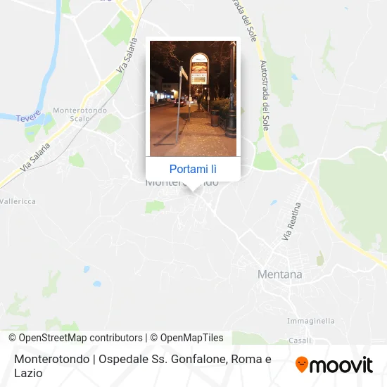 Mappa Monterotondo | Ospedale Ss. Gonfalone