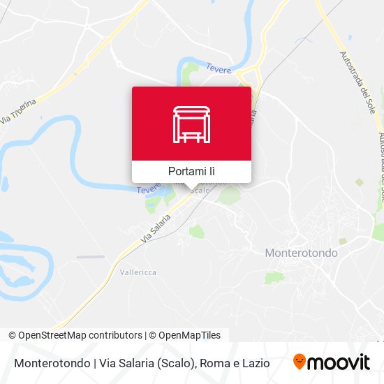Mappa Monterotondo | Via Salaria (Scalo)